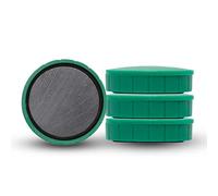 MAUL Imanes redondos MAULsolid verdes pack 4 agarre 0,8 kg