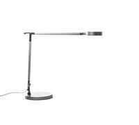 Maul Lámpara de escritorio LED con doble brazo articulado y regulable en color plata
