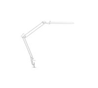 Maul - Lámpara de mesa LED abrazadera de mesa, 2000 lux, 400 lúmenes, señal GS, blanca, 8203502 A, 33 x 7 x 42 cm