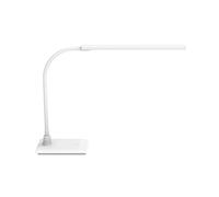 MAUL Lámpara de mesa LED MAULpirro, lámpara de pie regulable para escritorio y lugar de trabajo, Lámpara de trabajo con atenuador de 4 niveles, Lámpara de escritorio