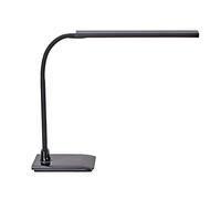 MAUL Lámpara de mesa LED MAULpirro regulable 3000 K, 32 LEDs integrados, negra