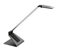 MAUL Lámpara de mesa MAULsolaris LED plata para escritorio