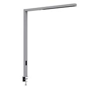 MAUL Lámpara escritorio MAULsirius LED regulable plata con pinza