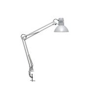 MAUL Lámpara de sobremesa MAULstudy - pinza, brazo articulado, LED, metal plata, 44 cm, sin bombilla