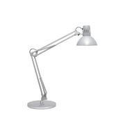 MAUL - Lámpara de escritorio MAULstudy - LED con brazo articulado y fuente incluida - Plata