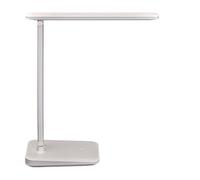 MAUL MAULsally Lámpara de mesa con batería regulable, lámpara de mesa inalámbrica con batería reemplazable, lámpara de mesa recargable hasta 3,5 h de iluminación, lámpara LED para escritorio, mesita