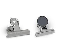 MAUL Pinza para papel MAULstandard plateada de metal pack 2
