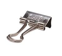 MAUL Pinzas abatibles mauly® plateadas 12 unidades metal resistente