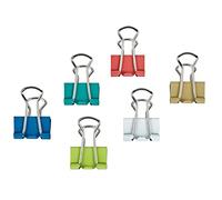 MAUL Pinzas metálicas mauly® blanco azul marrón verde rosa turquesa