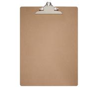MAUL Portapapeles A3 MAULclassic, Tablero de madera en formato DIN A3 vertical, Clipboard para colgar, Pinzas vintage para guardar papel, para oficina, cocina y taller, madera
