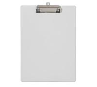 MAUL Carpeta portapapeles MAULflexx A4, duradera, retráctil con ojales y clip, blanca