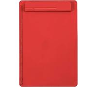 MAUL Portapapeles A4 MAULgo Recycling rojo formato vertical clip seguro