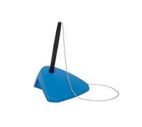 Maul Soporte para bolígrafos moderno reciclado | Bolígrafo con cadena | Portalápices de 85% plástico reciclado | Para organización ideal en el escritorio, mostrador de recepción o en la oficina | Azul