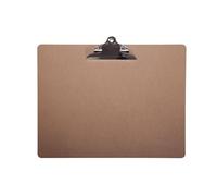 MAULclassic - Sujetapapeles (DIN A3, horizontal, madera de fibra dura, reciclable, pinza retro, sujeción de 25 mm)