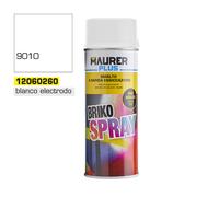 Maurer 086971 esmalte acrilato briko, spray, blanco elettro, 400 ml, p