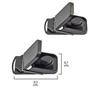 Maurer 14041010 trampa ratones plastico 9.5 x 4.7 cm. (bolsa 2 unidade