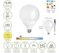 Maurer 19073174 lámpara led 3000 k 13,5 w e27