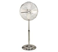 Maurer 2170129 - ventilador pie, 1.25 m, alto cromo