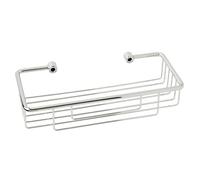 Maurer 5421225 - cesta de ducha, inoxidable rectangular, 27 x 13 x 6 c