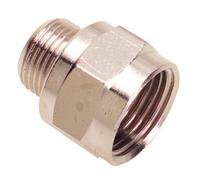 Maurer - adaptador alargue hembra 1/4 - macho 1/4 (blister 2 piezas)