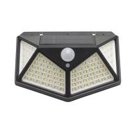 Maurer aplique solar led con sensor de luz y de movimiento 270 lumenes