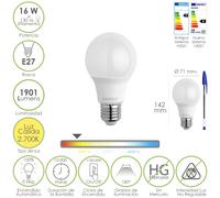 Maurer - bombilla led estandar rosca e27. 16 watt. equivale a 130 watt
