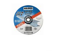 MAURER Disco Repasar Abrasivo Acero Ø125 x 6 x 22,23 mm. Gris para Esmeril Angular