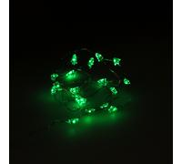 Maurer guirnalda luces navidad arboles 20 leds color verde. luz navida