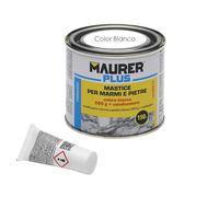 Maurer masilla para marmol/piedra 150 ml. color blanca