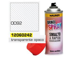 Maurer - spray pintura transparente opaco mate 400 ml.