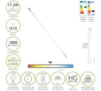 Maurer tubo led t8 120 cm.17,5 watt. equivale a 130 watt. 1800 lumenes