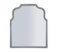 Mauro Ferretti Italian Design Espejo de Pared Ankara Gris MDF 78 x 93 cm