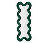 Mauro Ferretti Italian Design Espejo de Pared Monica Verde MDF 58 x 4 x 160 cm