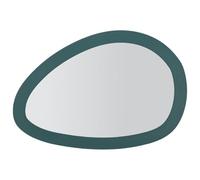 Mauro Ferretti Italian Design Espejo de Pared Saturno Ottanio de Hierro, Color Azul, 71 x 48 cm