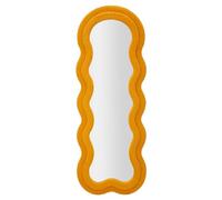 Mauro Ferretti Italian Design Espejo de Pared Teddy Mostaza MDF, 60 x 4 x 160 cm