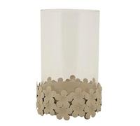 Mauro Ferretti Italian Design Portavelas Dune con Cristal, 14 x 21 cm de diámetro