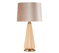 Mauro Ferretti Lámpara de mesa Perly -A- Cristal, Oro, 68,5 x 36,5 cm