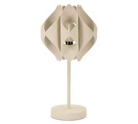 Mauro Ferretti Lámpara de mesa Space Ø 28 x 57 cm de hierro color crema