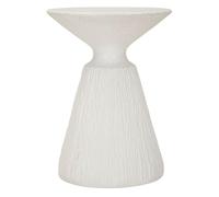 Mauro Ferretti Mesa auxiliar Cone Ø 40 x 53 cm, MGO, Cream