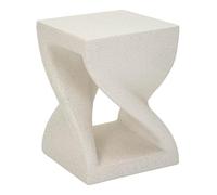 Mauro Ferretti Mesa auxiliar Z 34 x 34 x 45 en MGO Color Cream