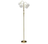 Mauro Ferretti Mesas para teléfono New Glass, metal y cristal, dorado, 100 x 50 x 46 cm