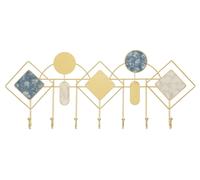 Mauro Ferretti: Perchero de pared, modelo Monday, multicolor, 66,6 x 4,5 x 27,5 cm