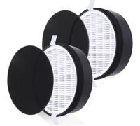 MAUXpIAO Filtro de repuesto LV-H132 compatible con el purificador de aire LEVOIT LV-H132, sistema de filtración de 3 etapas con prefiltro, filtro HEPA y carbón activado de alta densidad, pieza LV-H132