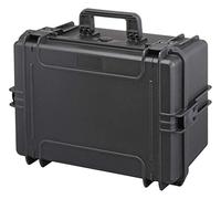 MAX Cases - MAX505H280.079 Negro - Maleta hermética vacía - Dimensiones internas 500 x 350 x 280 mm
