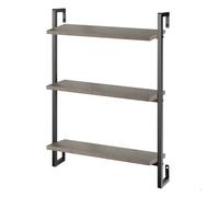 Aktive Estantería de pared MAX Home (18477) 40x12x55 cm, 3 baldas, efecto cemento