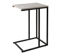 Aktive Mesa auxiliar AKTIVE MAX Home 40×30×59 cm en C cap. 5 kg efecto cemento, estructura negra