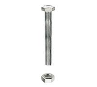 Max-power kk4080560 pernos ZINCATI B. DIN933 M5 x 60 pezzi101, Azul