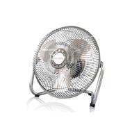 Max Star Ventilador de Mesa de 23 cm, 3 Velocidades, Motor 38W, Rejilla de Seguridad, Cabezal Ajustable, VS9