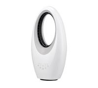 Max Star Ventilador sin Aspas con Mando a Distancia 3 Velocidades Purificador de Aire Oscilante Temporizador Luces LED Silencioso y Potente Hogar Oficina Dormitorio