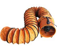 MAXBLAST: Ventilador industrial profesional de 300 mm, 110 V, 550 W, para conductos de 6 metros
